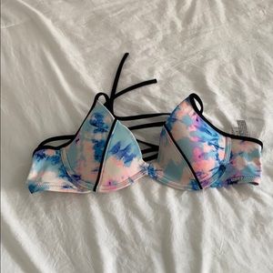Tie-dye swimsuit